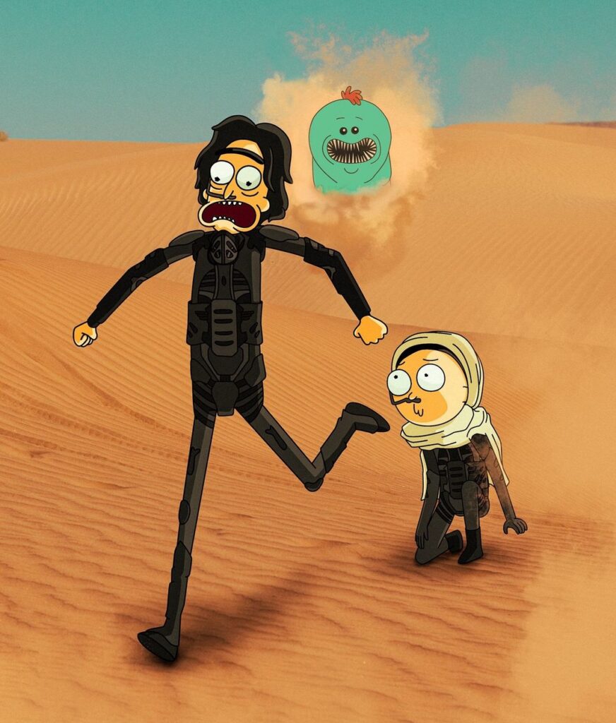 Rick and Morty x Dune